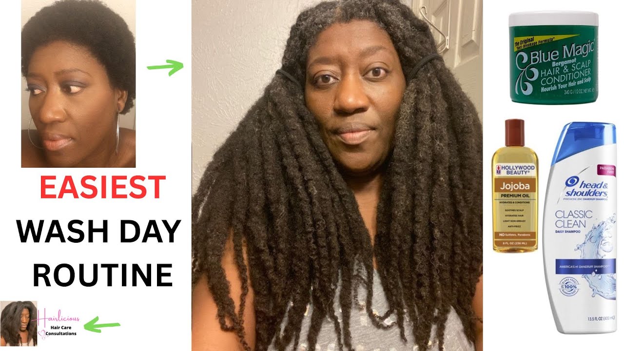 Простая и легкая процедура мытья волос в течение всего дня | Натуральные волосы | Советы | 2026