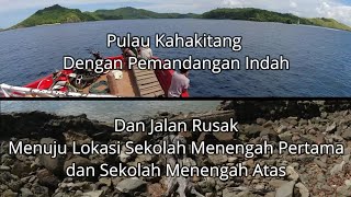 Pulau Kahakitang dengan pemandangan indahnya dan jalan yang rusak #sanger #sangihe #tatoareng