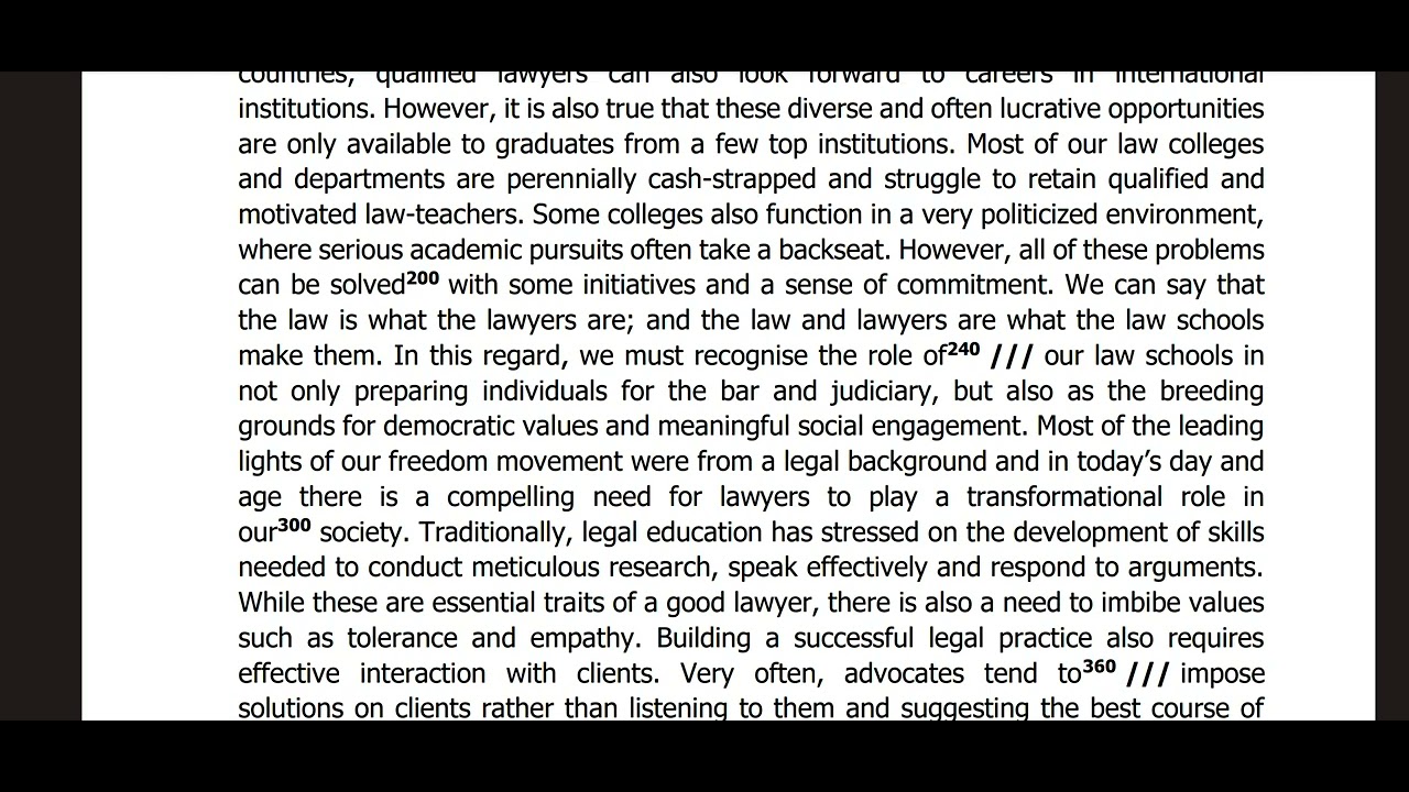 Диктант Высокого суда Пенджаба и Харьяны — 63, 80 слов в минуту.