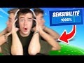 1 KILL = +10% de SENSIBLITÉ sur FORTNITE ! (c'est trop dur)