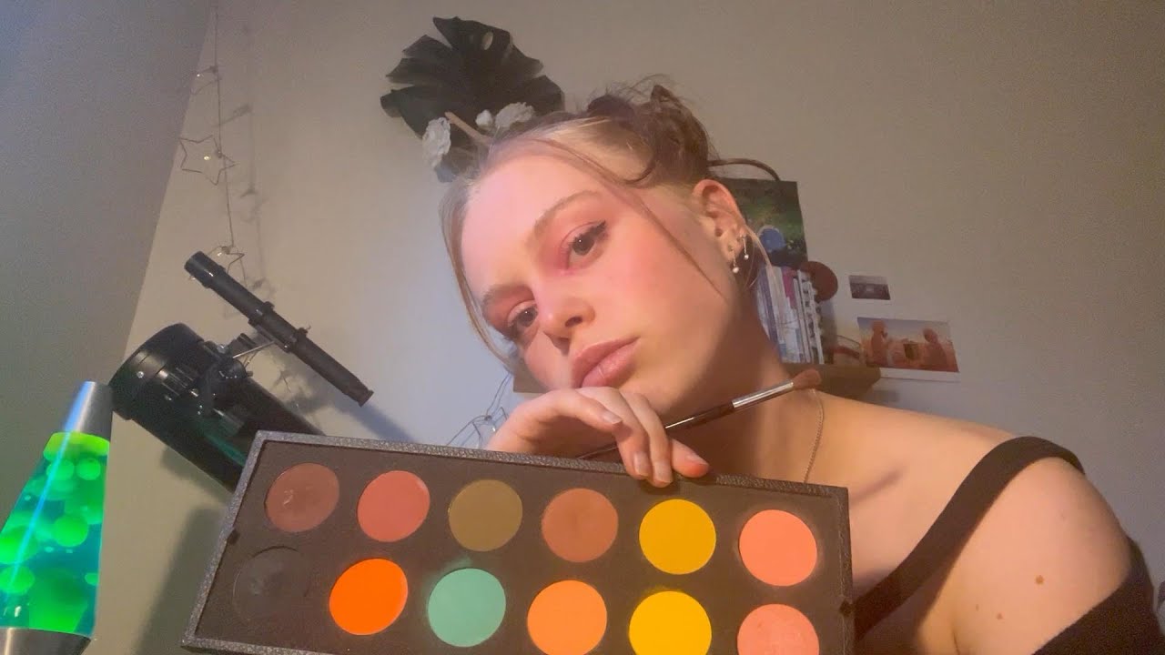 asmr doing your makeup