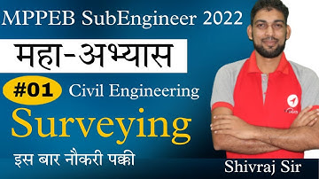 Surveying Previous Year Questions Practice For Vyapam SubEngineer Exam 2022 #vyapamse