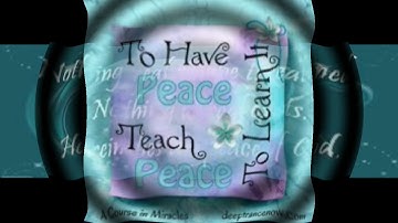 A Course in Miracles Chapter 14 Section 6 The Light of Communication