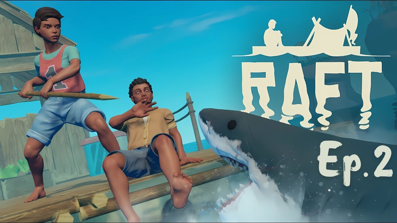 The Raft Fort RAFT Episode 2: Expanding the Raft & Surviving the Deep! (ft. Albert ...