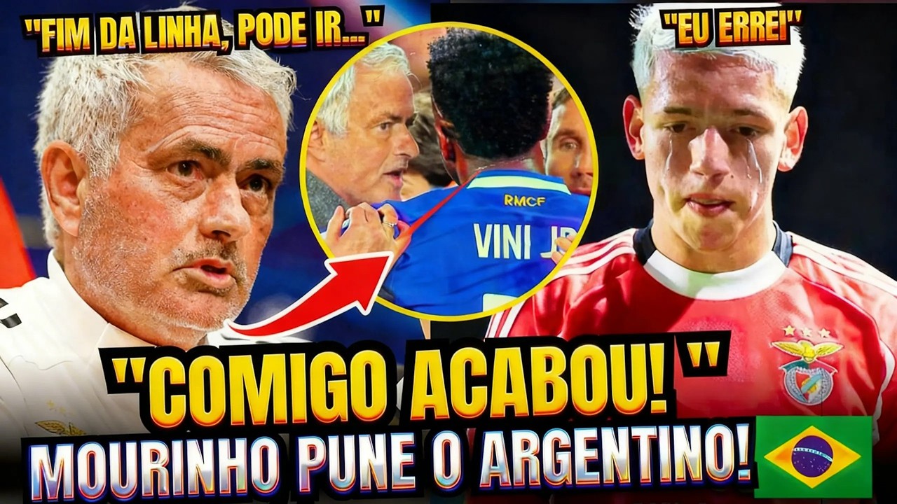 💥 IMPRESSIONANTE! MOURINHO DEFENDE VINICIUS E SENTENCIA PRESTIANNI AO VIVO  REAL MADRID