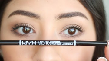 Eyebrow Routine: How I Groom and Fill In My Eyebrows! ft. NYX MicroBrow Pencil