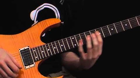 Ascending Run with Legato Playing - Lead Guitar Lesson