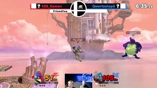 I got caught. 420_Ramen v Qwertzuiopü Friendlies @ Manabar Weekly #2