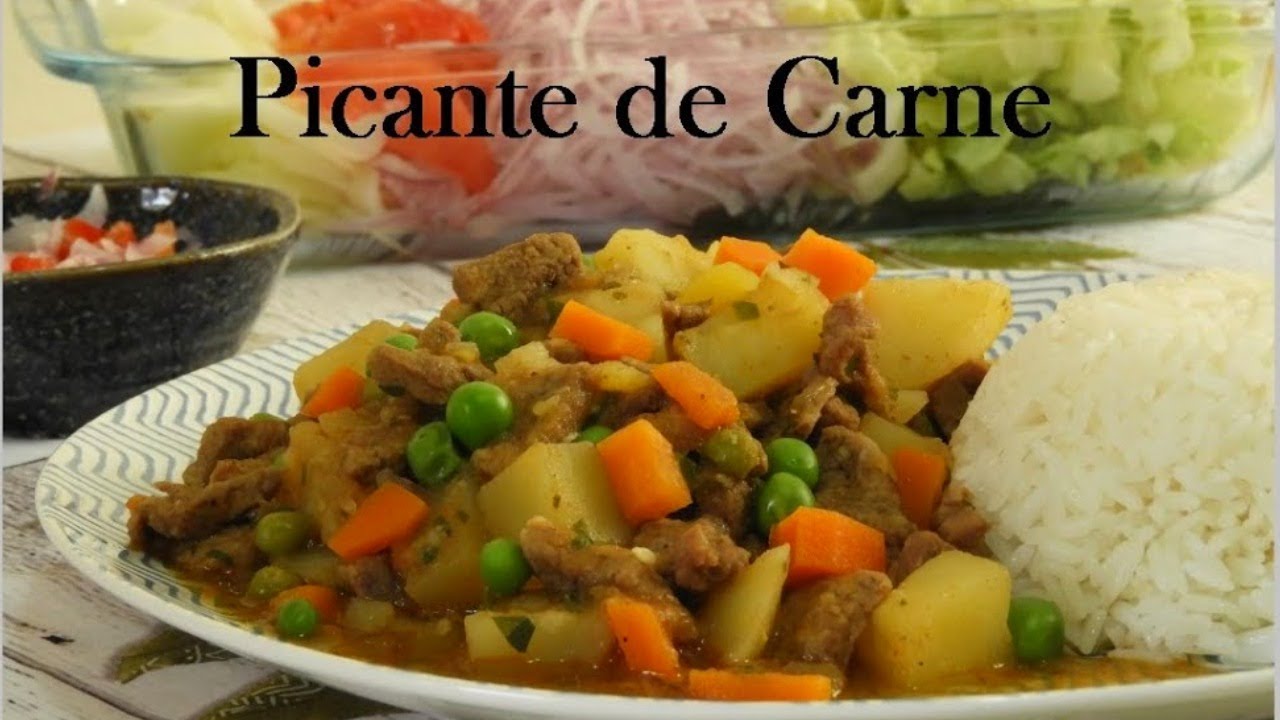 PICANTE DE CARNE / RECETA PERUANA - YouTube