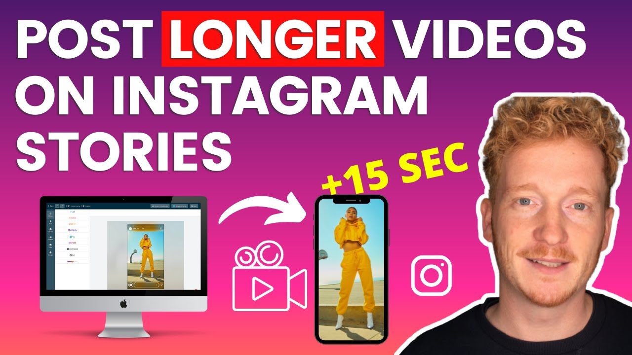 How to post LONG VIDEOS on Instagram Stories (+ 15 Seconds) YouTube