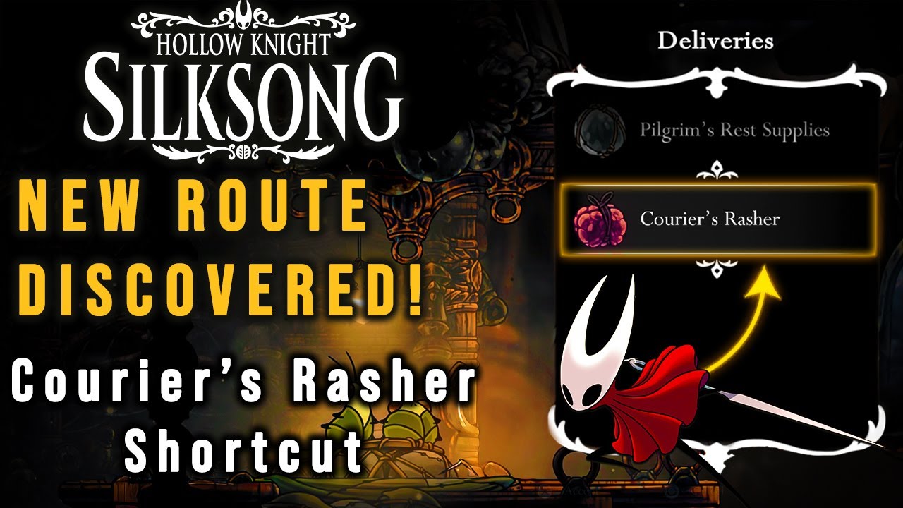 Courers Rasher Easiest Way to Deliver the Courier’s Rasher in Silksong! - YouTube