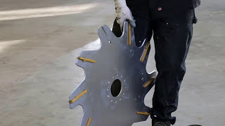Replacing Worn-Out Bits on a Deep Cog Wheel - SoilWarrior