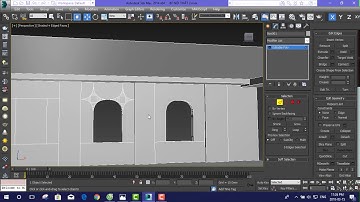 3DS MAX-  3 Cách dựng của sổ bằng lệnh Chamfer