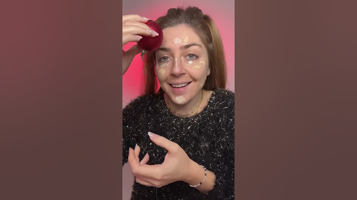 I trucco con una pallina di Natale #christmas