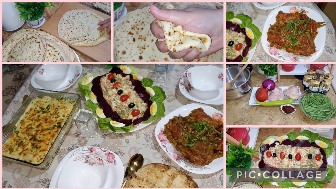 اليوم التاسع من رمضان🌛لي يحبو التفرميج يبانو هنا👇كراب صالي فارسي💥طاولة متنوعة تنحي غلبة تخمام🥰