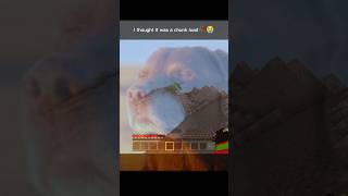 I Thought It was a Chunk Load 🥀😭 #minecraft