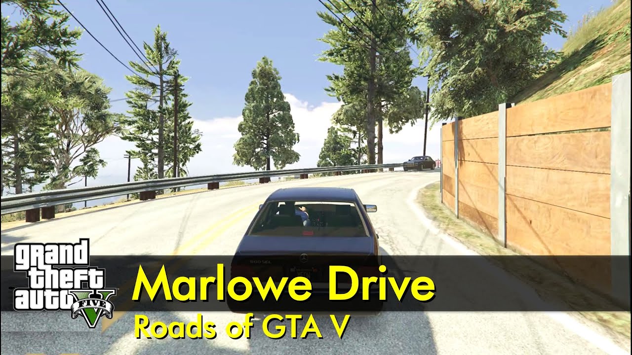 Marlowe Drive Roads of GTA V The GTA V Tourist YouTube
