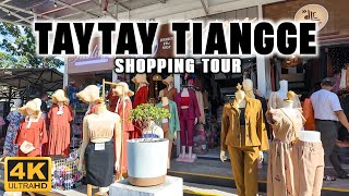 [4K] TAYTAY TIANGGE Budget Shopping Tour for High Quality Fashion Finds!