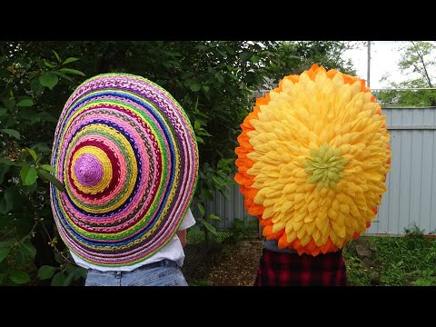 Шляпы из бумаги своими руками из гофрированной бумаги