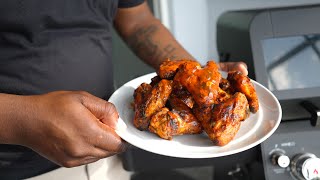 Grilled GARLIC BUFFALO WINGS | Monument Grills New Mesa Review