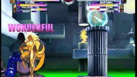 MvC2 Online (360): Brett (MSP) vs Omega Weapon X (MSS) 26 .:9.12.10:.