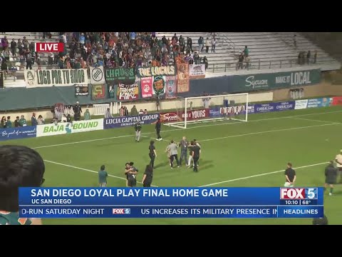 San Diego Loyal Play Final Home Game