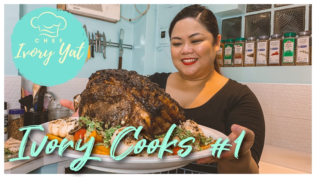 Ivory Cooks #1: Prime Rib Roast for our Anniversary! - YouTube