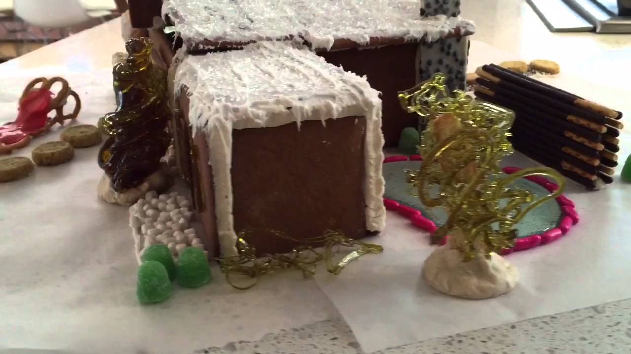 Delicious in Denver Mid-Century Modern Gingerbread House - YouTube Delicious in Denver Mid-Century Modern Gingerbread House - YouTube