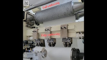 2 lines V fold Facial tissue paper convert machine