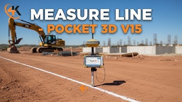 Topcon Pocket 3D V15 - How to Measure in a Line