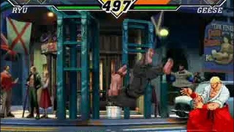 Capcom vs SNK 2: Sub-boss Geese