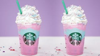 DIY Starbucks Unicorn Frappuccino | Eat the Trend