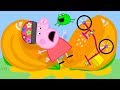 Peppa Pig Français Une promenade à vélo | 1 HEURE | Dessin Animé Pour Enfant