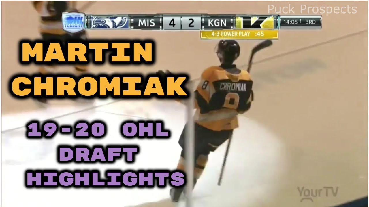 Martin Chromiak 2019-2020 OHL Draft Highlights