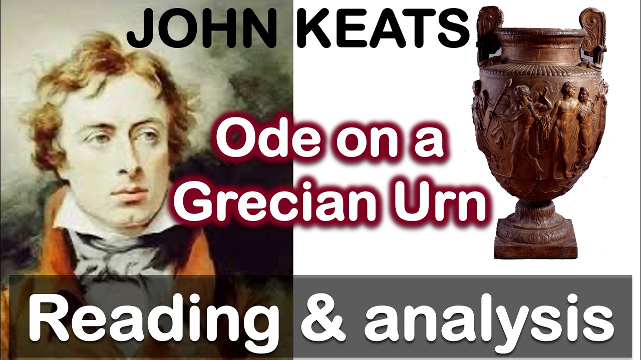 John Keats "Ode on a Grecian Urn". Reading and Analysis. Interactive Q&A for classroom/personal use