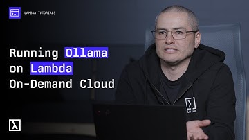 Running Ollama on Lambda On-Demand Cloud