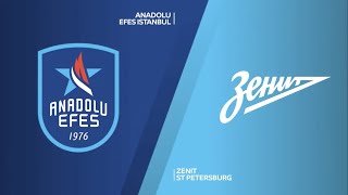 #EuroLeague 1. Hafta: Anadolu Efes - Zenit