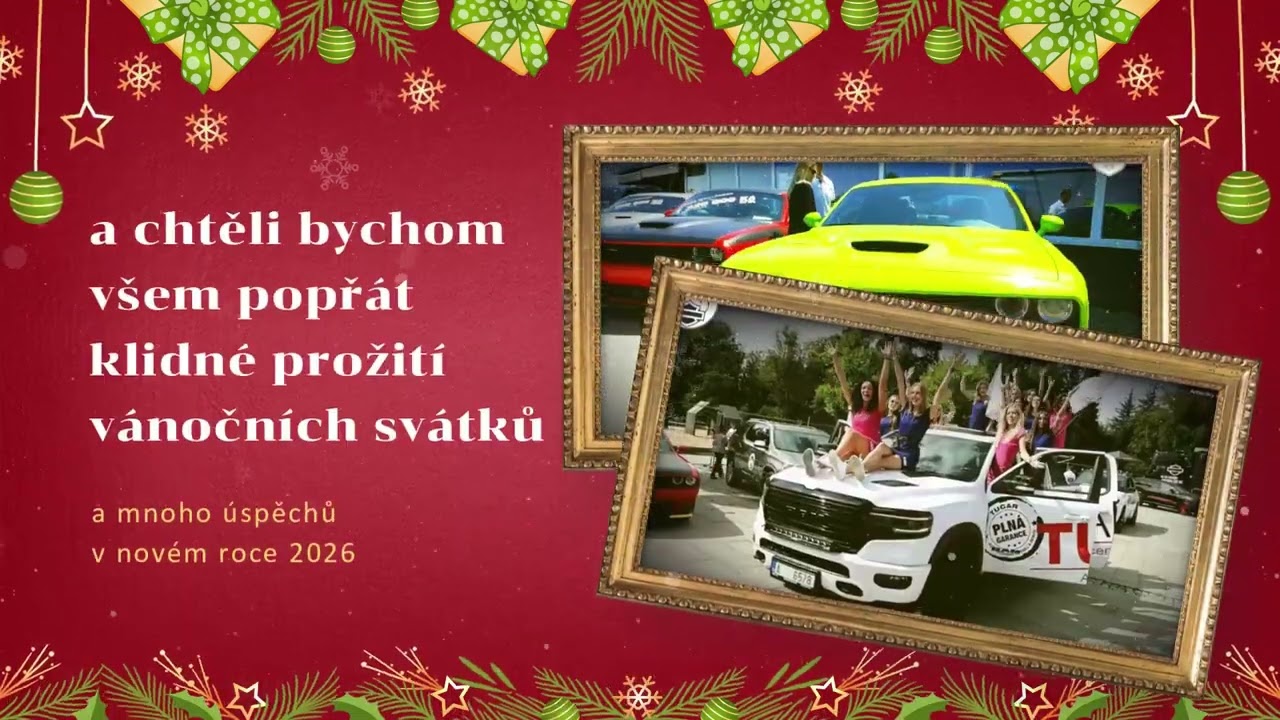 Tým TUCAR vám přeje krásné svátky!