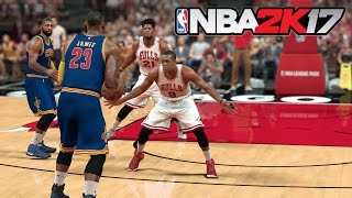 NBA 2K17 (PS4) Cavs vs Bulls Gameplay