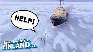 Run Over by Icebreaker Ship? - Meanwhile In Finland EP3