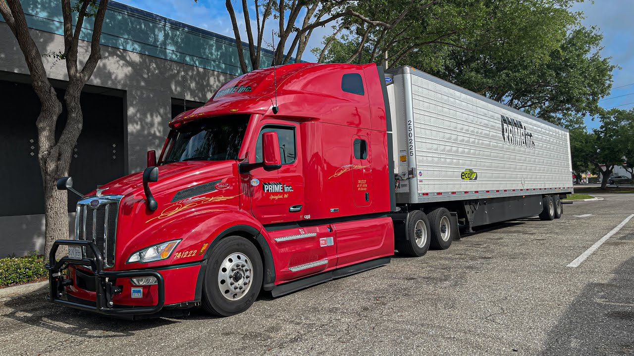 Wasting Time At Prime Inc! WHATS NEXT? Delivering A Walmart Load - YouTube