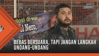 TMJ bebas bersuara, tapi jangan langkah undang-undang - Tun M