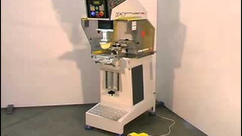 Pad Printing Machine model KP08 1 Color