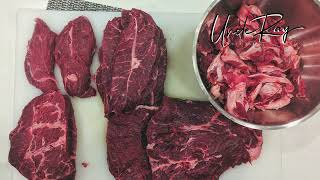 Uncle Ray 同你齊切三筋肉/How to cut a Flatiron   HD 1080p by Uncle Ray Food Lab 446 views 9 months ago 9 minutes, 50 seconds