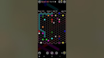 How To Solve Flow Free Hexes Premium 15x15 Mania Level 44 Board Walk Through Solution Walkthrough