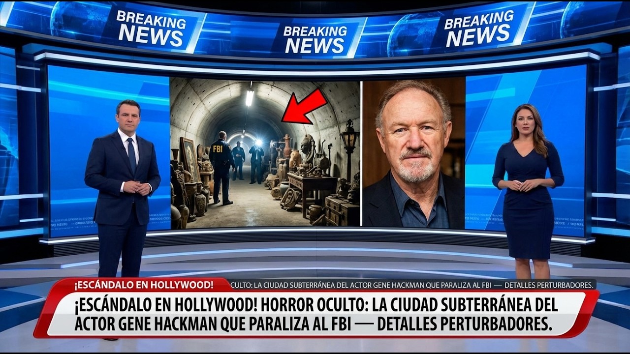 El FBI abrió el túnel secreto bajo la mansión de Gene Hackman… y se arrepintió