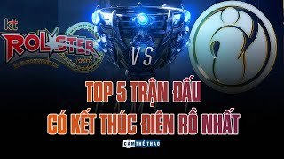 TOP 5 TRẬN ĐẤU CÓ KẾT THÚC ĐIÊN RỒ NHẤT LỊCH SỬ LMHT