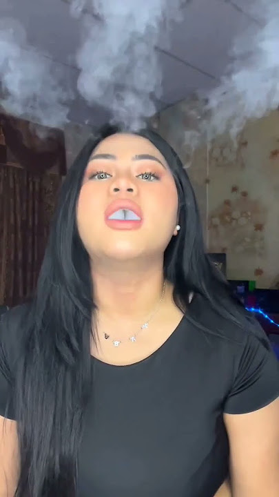 vape ringer smoke girl vape tricks hookah bar hukka #shorts