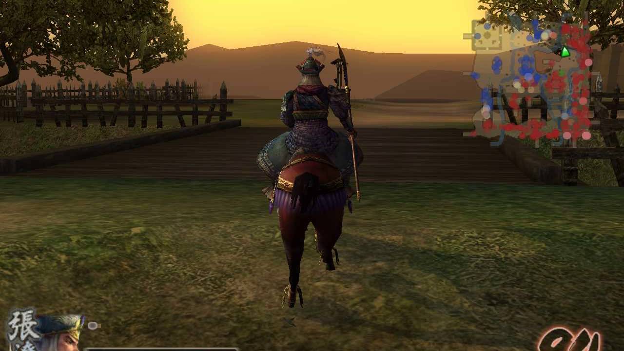 三國無双 張遼 コースター 真·三國無双8 × KT (コーエーテクモ) カフェ