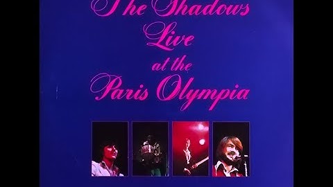 The Shadows  Apache (  Live at The Paris Olympia 1975 )